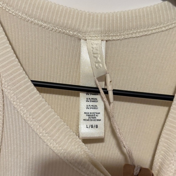 SKIMS Soft Lounge Sleeveless Dress Bone L Large New NWT - Picture 5 of 6